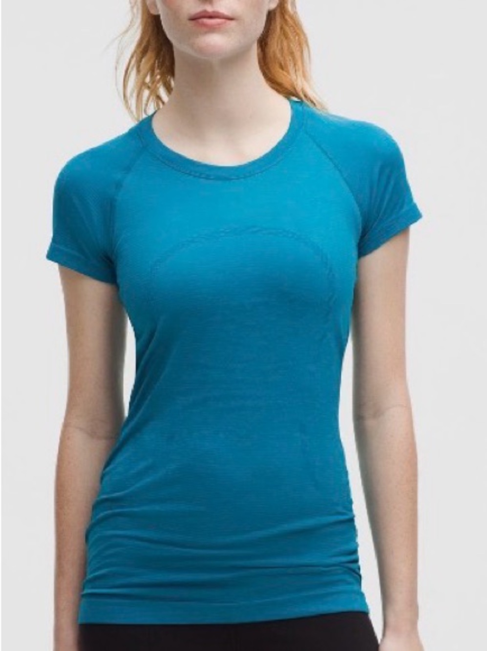 Lululemon Hawaiian Blue Swiftly Short Sleeve size 10 Brand New